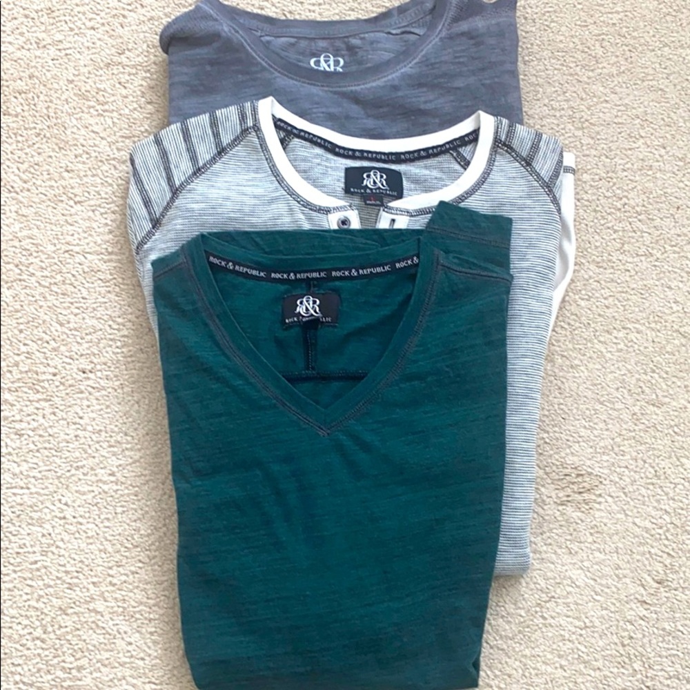 Rock & Republic T-Shirt Bundle